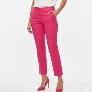 Essentials Vibrant Pink Ankle Pants